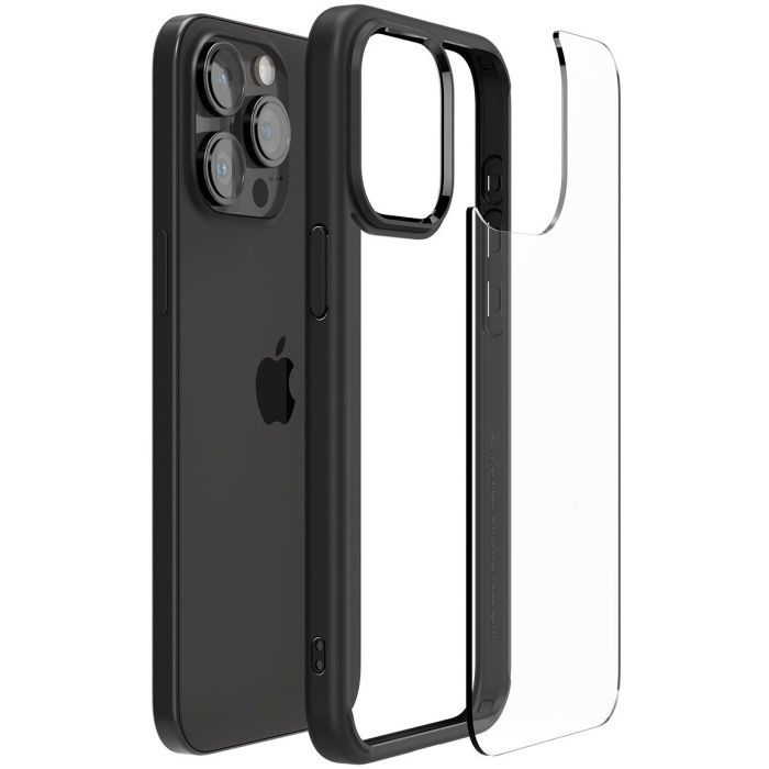 Чехол для мобильного телефона Spigen Apple iPhone 15 Pro Ultra Hybrid Matte Black (ACS06713) изображение 9