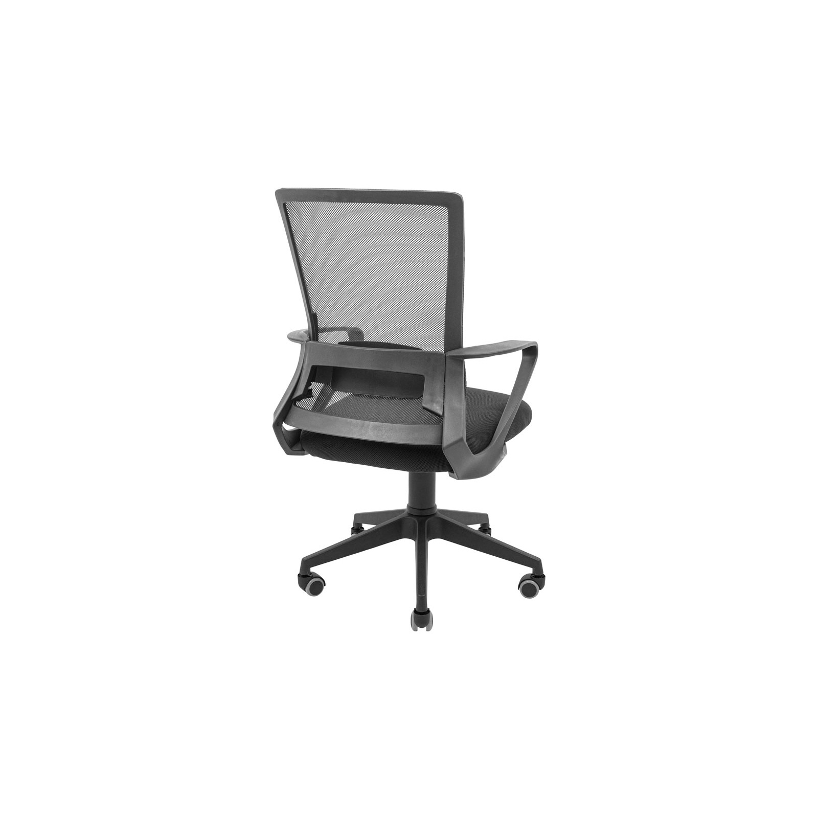 Офісне крісло Richman Робін Пластик Піастра Сітка чорна + зелена (ADD0003202) зображення 4