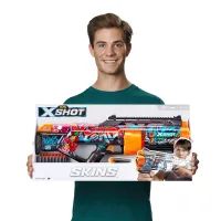 Іграшкова зброя Zuru X-Shot Швидкострільний бластер Skins Last Stand Graffiti (16 патронів) (36518B) зображення 8