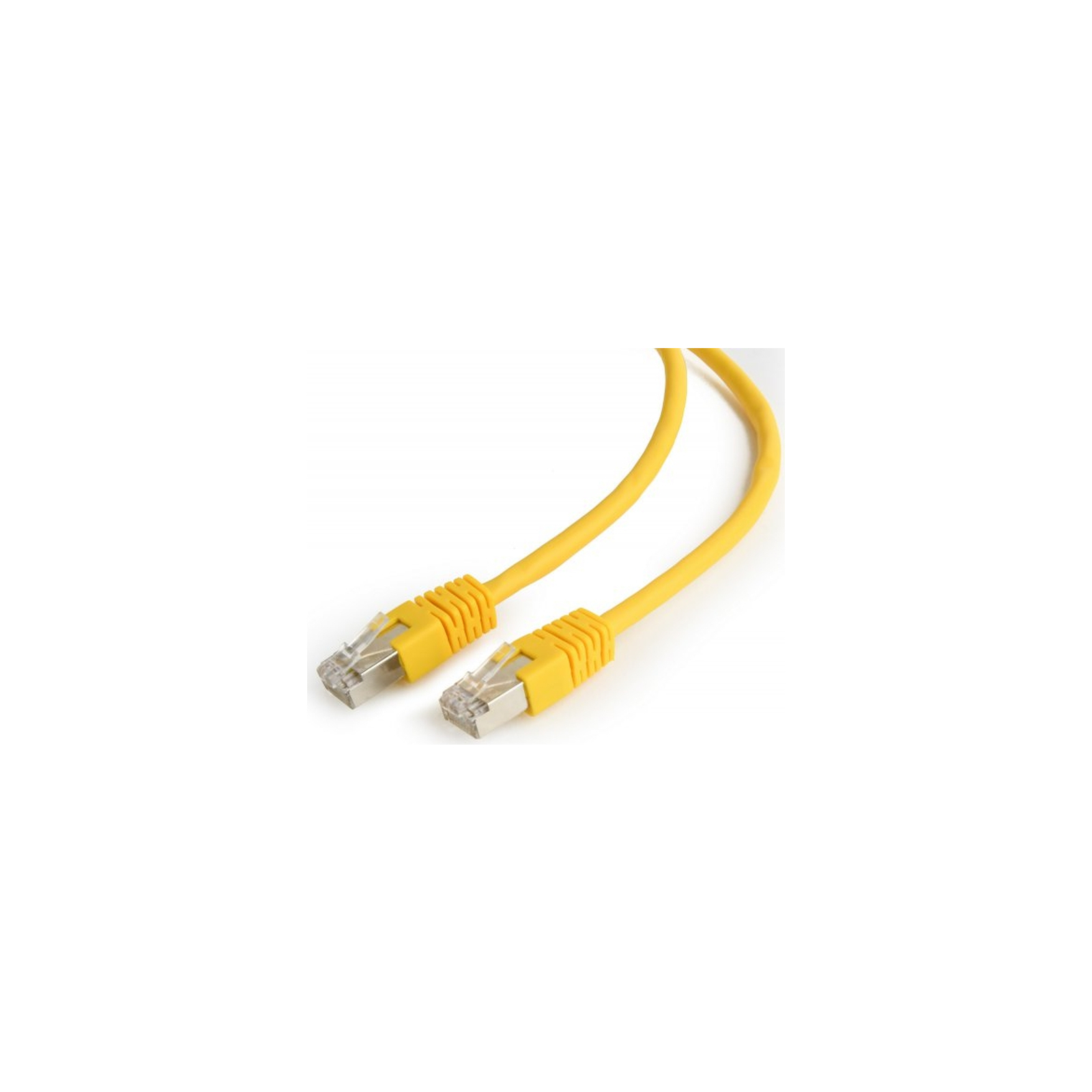 Патч-корд 0.5м FTP cat 6 CCA yellow Cablexpert (PP6-0.5M/Y) зображення 2