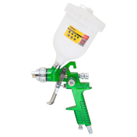 Краскопульт Sigma HVLP 1.3+1.7 верхний бак, (зеленый) (6812121) изображение 2
