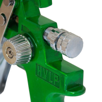 Краскопульт Sigma HVLP 1.3+1.7 верхний бак, (зеленый) (6812121) изображение 5