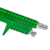 Краскопульт Sigma HVLP 1.3+1.7 верхний бак, (зеленый) (6812121) изображение 6