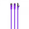 Патч-корд 10м S/FTP Cat 6A CU LSZH violet Cablexpert (PP6A-LSZHCU-V-10M)