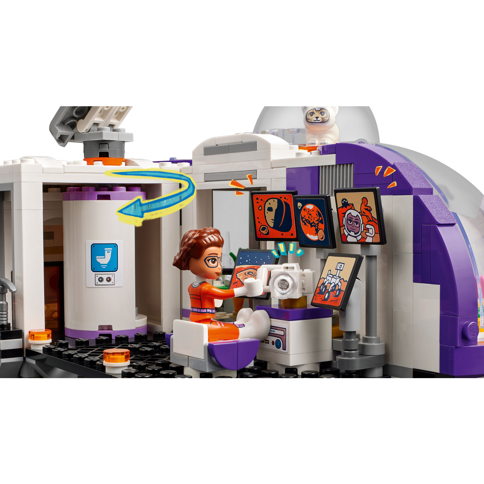 Конструктор LEGO Friends Космічна база на Марсі і ракета 981 деталей (42605) зображення 6