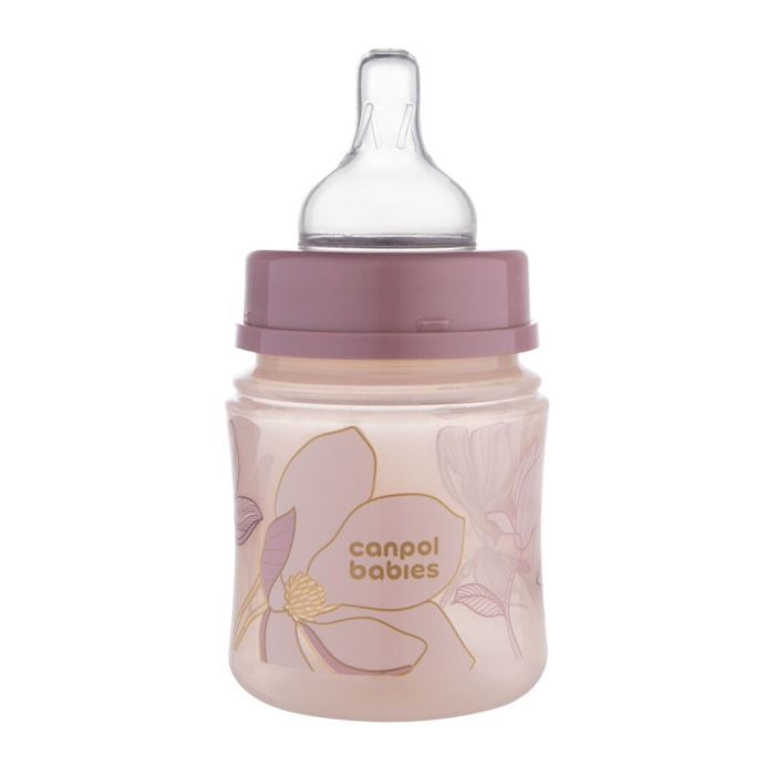 Пляшечка для годування Canpol babies Easystart GOLD 120 мл антикол. з широк. блакитна (35/239_blu) зображення 2