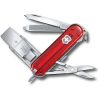 Нож Victorinox VictorinoxWor 58 мм Прозорий червоний USB 3.0/3.1 32 Gb (4.6235.TG32B1)