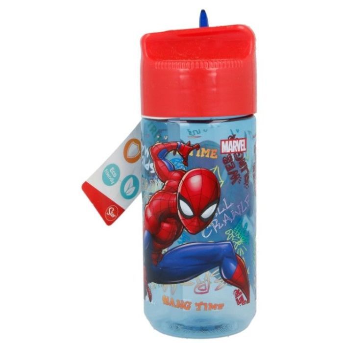 Поильник-непроливайка Stor Spiderman Graffiti, Tritan Hydro Bottle 430 ml (Stor-37936) изображение 2