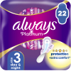 Гигиенические прокладки Always Platinum Day&Night Размер 3 22 шт. (8001841913919)