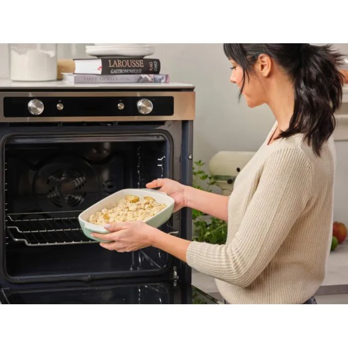 Форма для выпечки KitchenAid з кришкою керамогранітна 0,9 л Фісташкова (CC007424-001) изображение 5