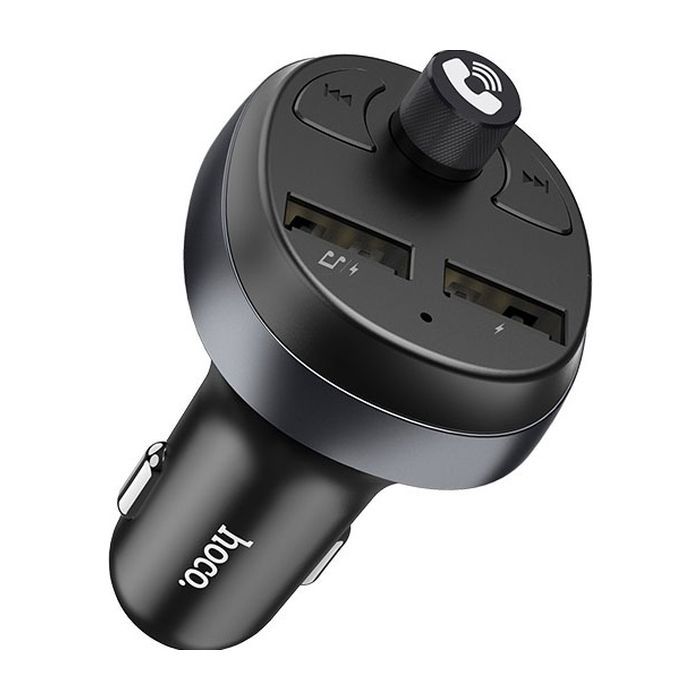 FM модулятор HOCO E41, Black, Box (E41) зображення 3