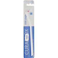 Фото - Електрична зубна щітка Curaprox Зубна щітка  CS 1006 Single & Sulcular 6 мм Монопучкова Біла (CS 1 