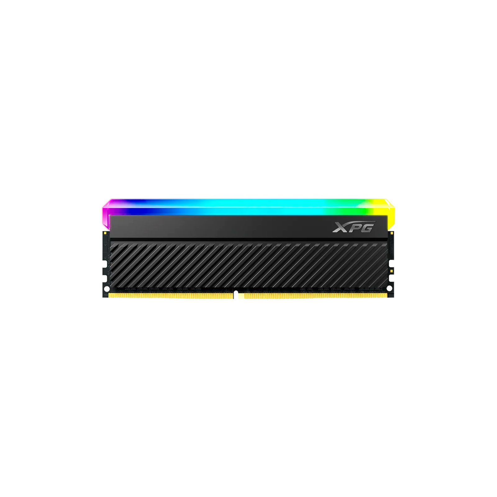 Модуль пам'яті для комп'ютера DDR4 16GB 3600 MHz XPG Spectrix D45G RGB Black ADATA (AX4U360016G18I-CBKD45G)