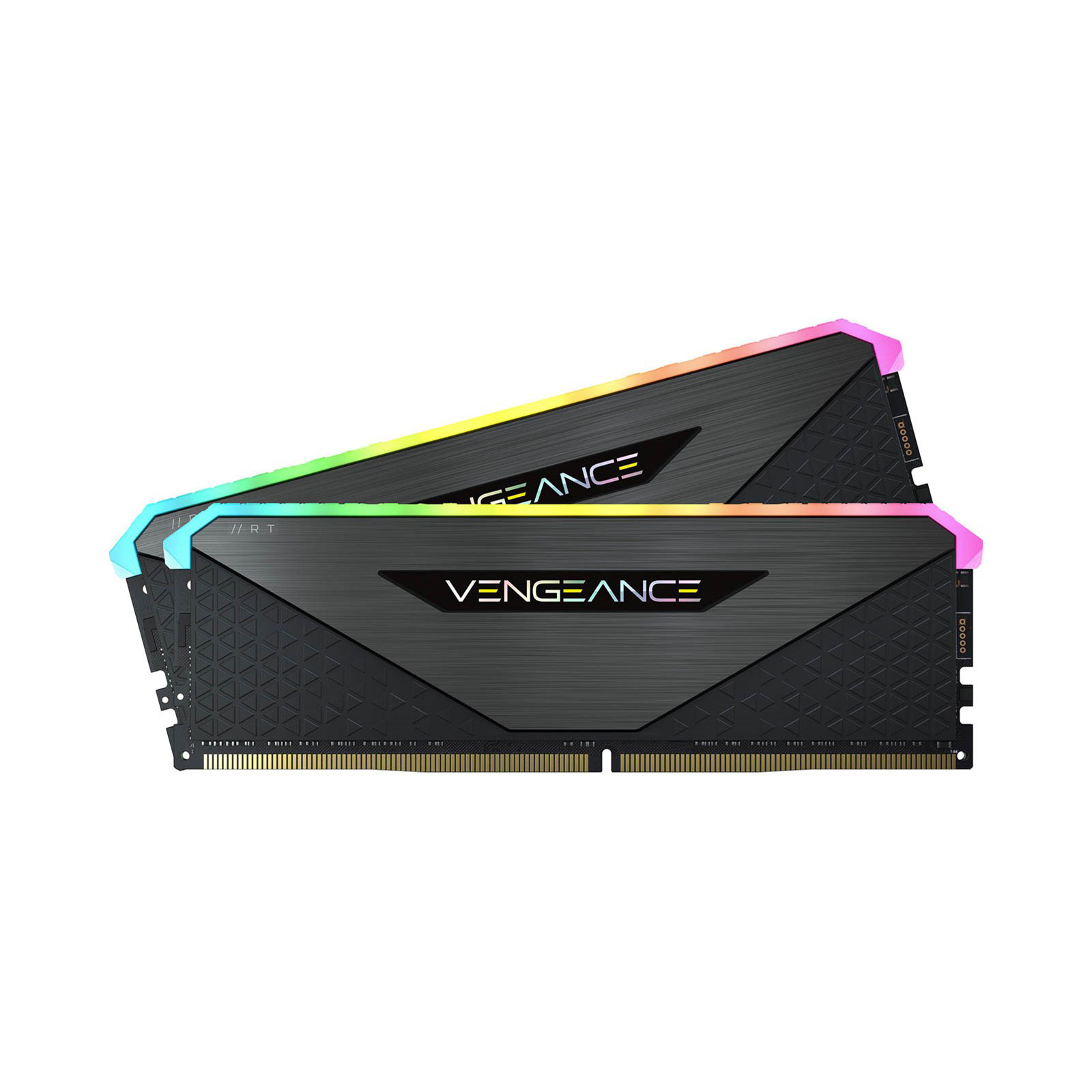 Модуль пам'яті для комп'ютера DDR4 32GB (2x16GB) 3600 MHz Vengeance RGB RT Black Corsair (CMN32GX4M2Z3600C18) зображення 5