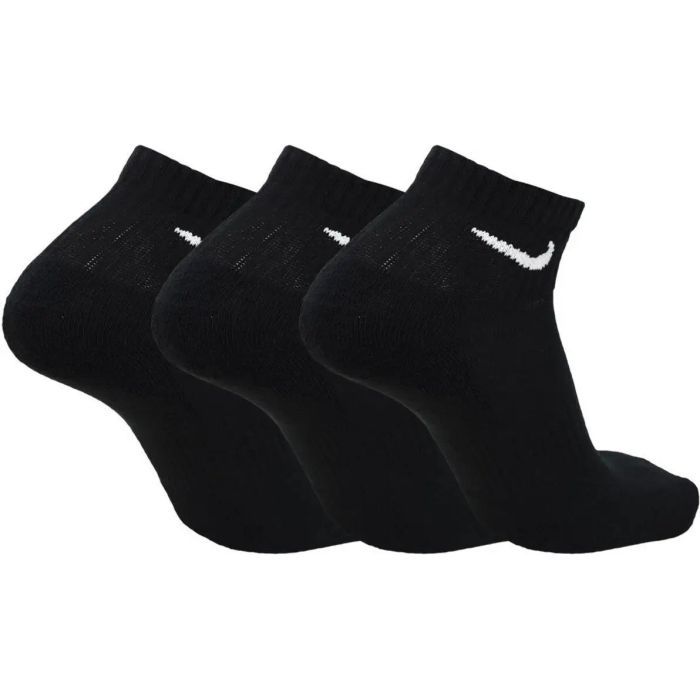 Шкарпетки Nike U NK EVERYDAY CUSH ANKLE 3PR SX7667-010 38-42 3 пари Чорні (888407234309) зображення 2