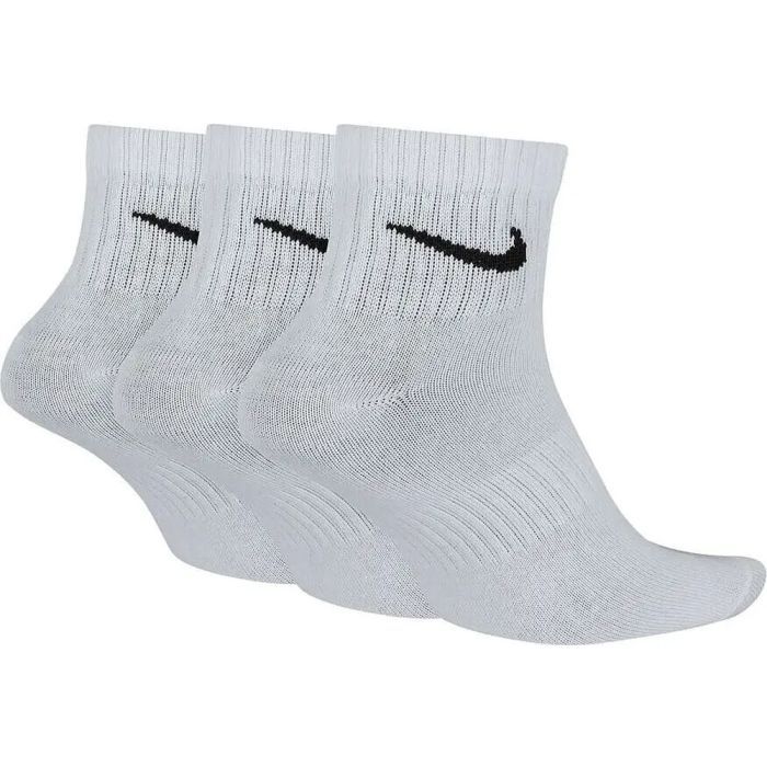 Носки Nike U NK EVERYDAY LTWT ANKLE 3PR SX7677-100 46-50 3 пари Білі (888407239120) изображение 2