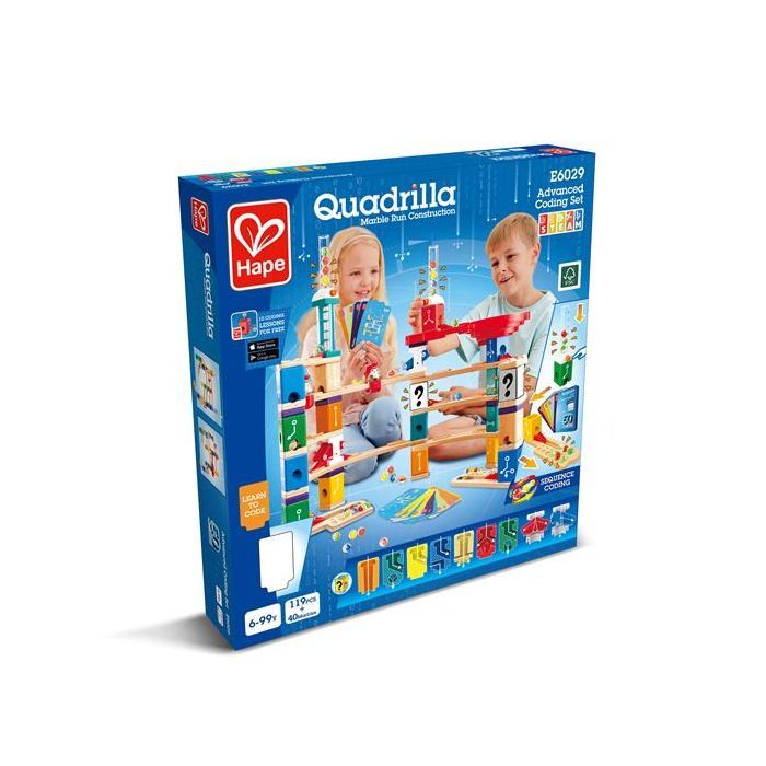 Конструктор Hape лабіринт Quadrilla Програмування 159 елементів (E6029) зображення 6