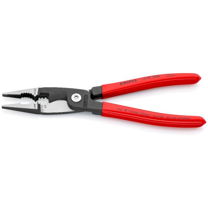 Плоскогубцы KNIPEX электромонтажные (13 81 200) изображение 3