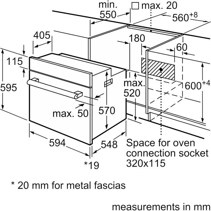 Духовой шкаф Bosch HBJ558YS3Q изображение 7