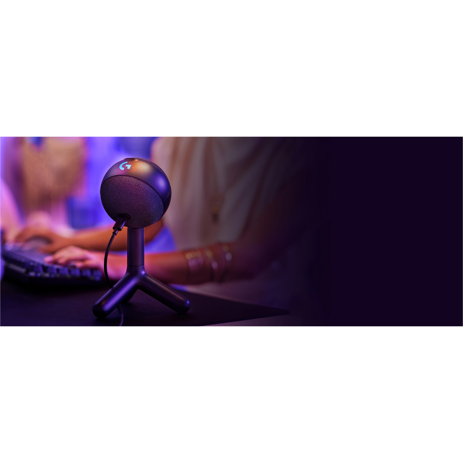 Микрофон Logitech G Yeti Orb RGB Gaming Mic with Lightsync Black (988-000551) изображение 10
