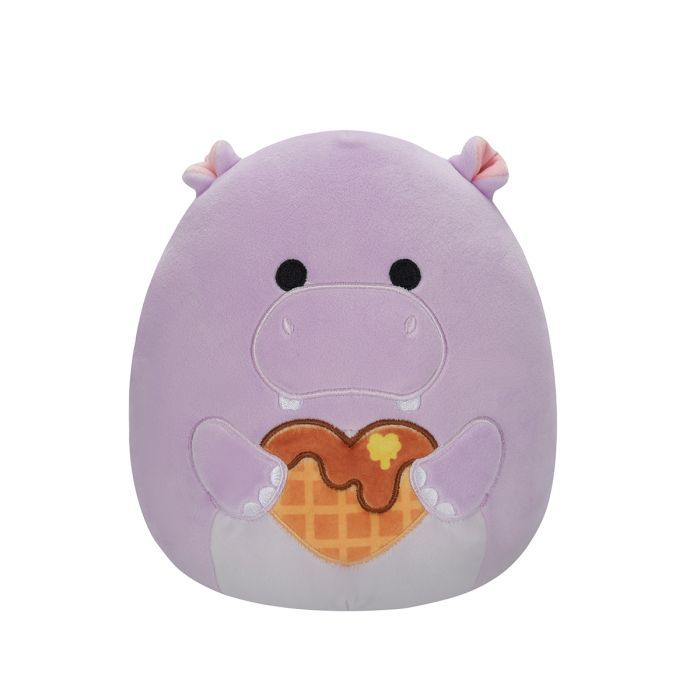 Мягкая игрушка Squishmallows Бегемот Ханна 19 см (SQVA00859)