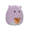 Мягкая игрушка Squishmallows Бегемот Ханна 19 см (SQVA00859) изображение 3