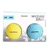 Масажний м'яч LivePro Massage Ball LP8507 блакитний/жовтий Уні 6.8см (6951376104042) зображення 2