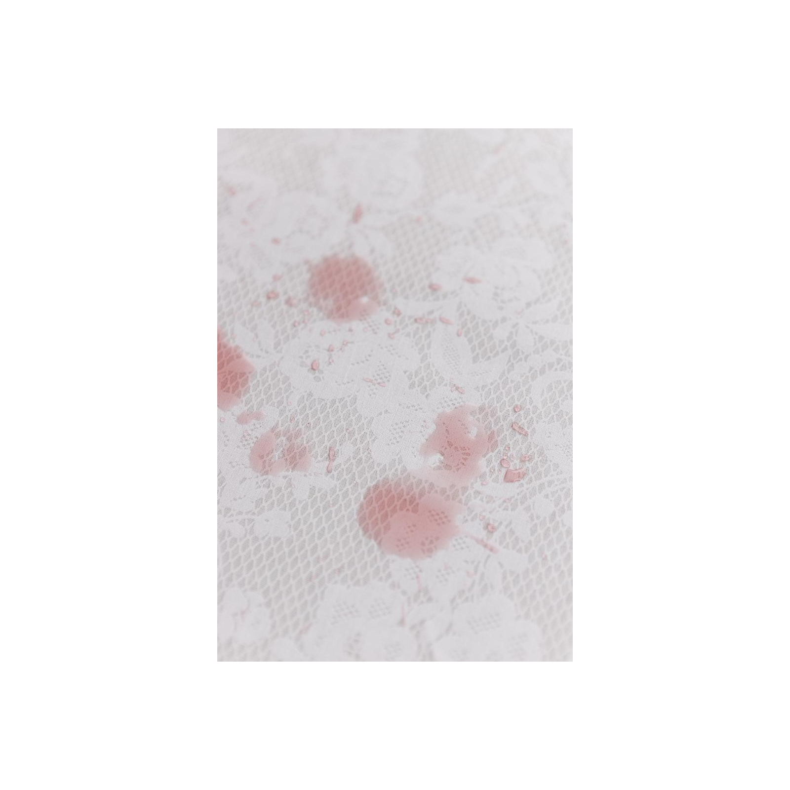 Скатертина Прованс непромокаюча Simfoni Мереживо на білому 220х136 см (033589) зображення 4