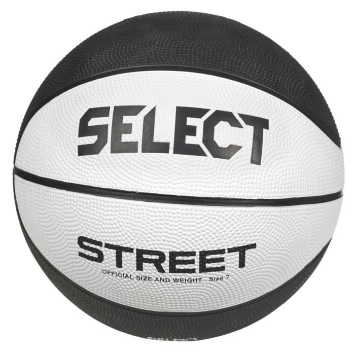 М'яч баскетбольний Select Basketball Street v24 біло-чорний 205570-126 №6 (5703543314133)