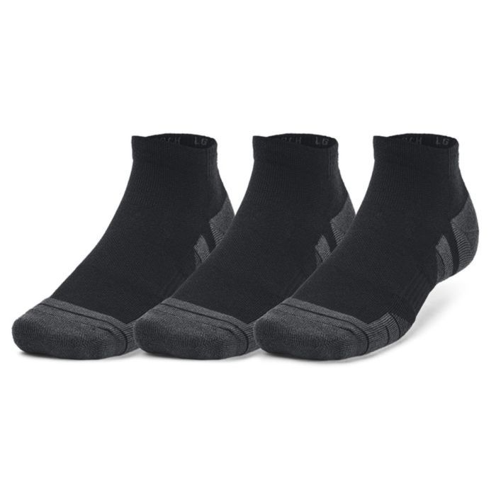 Носки Under Armour 1379504-001 Performance Tech 3 пари Low чорний XL (196883998128)