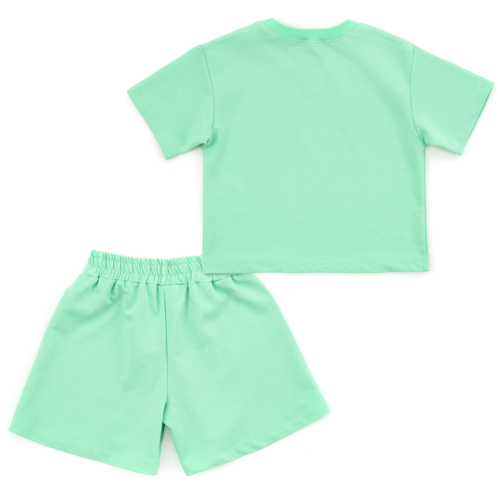 Набор детской одежды Blueland с шортами (16005-134G-green) изображение 4