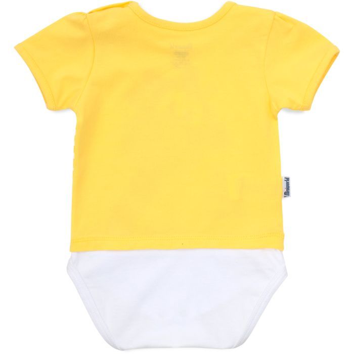 Набір дитячого одягу Miniworld з жирафом (14625-86G-yellow) зображення 5