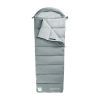 Спальный мешок Naturehike з капюшоном M300 NH20MSD02 лівий, сірий (6927595702383)