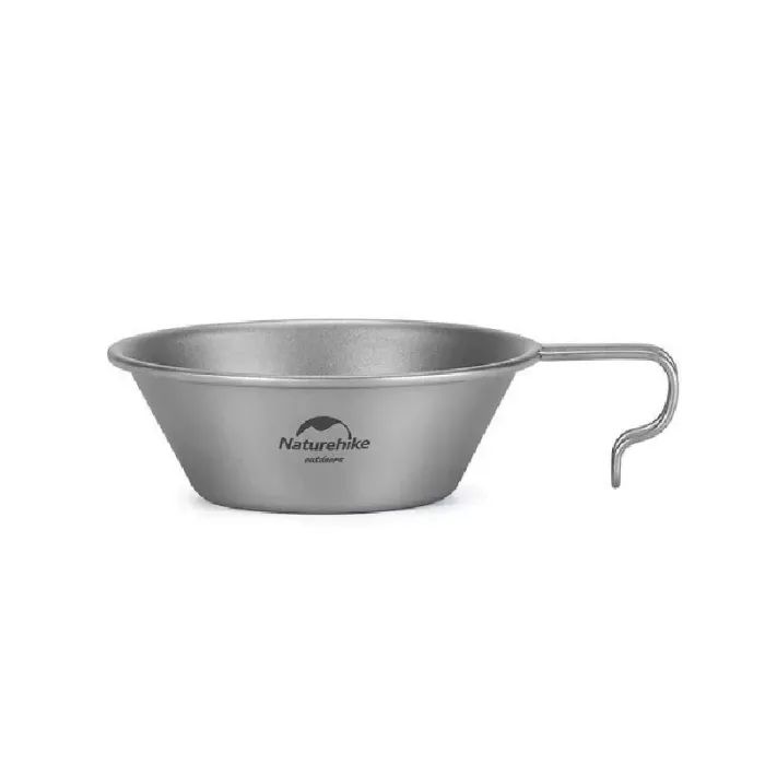 Миска туристическая Naturehike титанова NH21CJ010 300 мл (6927595788141)