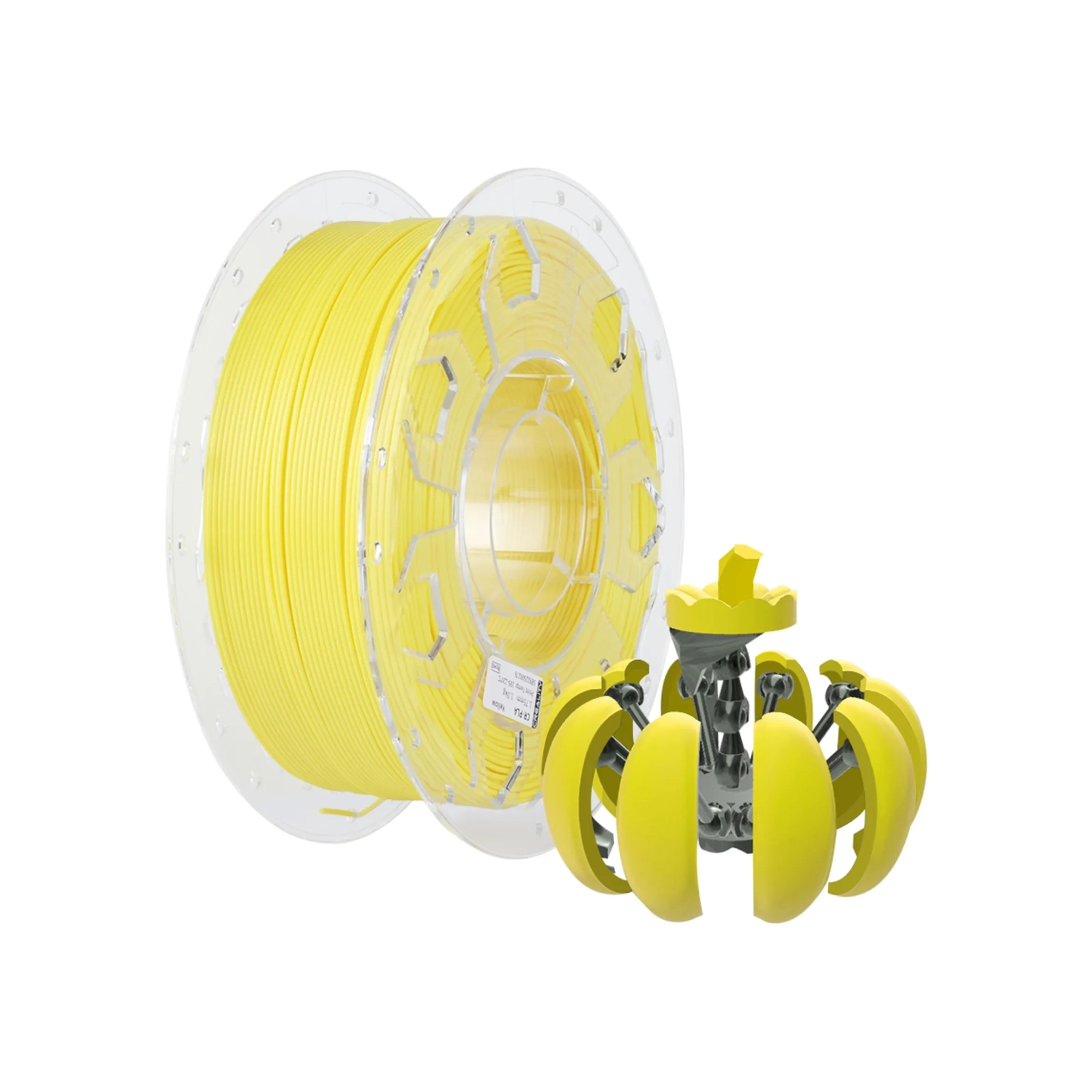 Пластик для 3D-принтера Creality PLA 1кг, 1.75мм, yellow (3301010063)