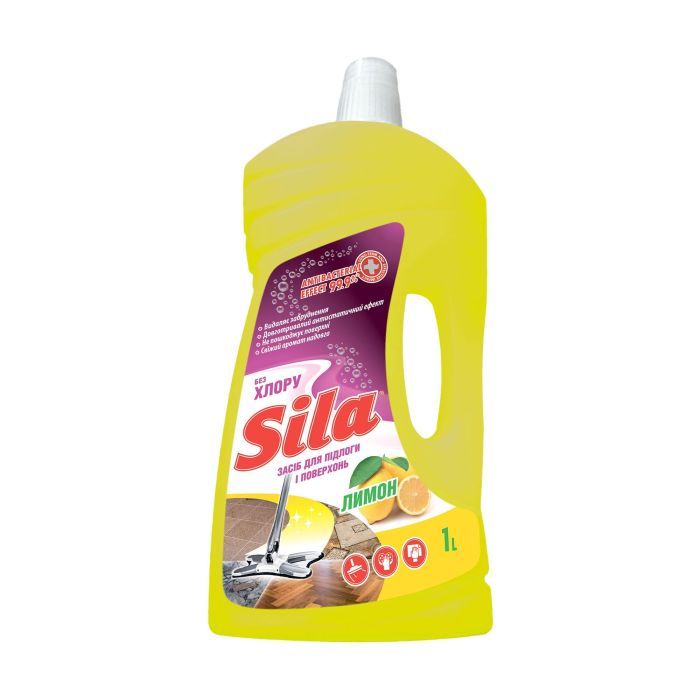 Средство для мытья пола Sila Лимон 1 л (4823107601613)