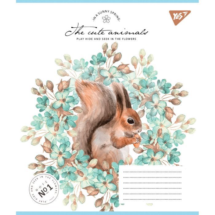 Зошит Yes Sunny spring 18 аркушів клітинка (766975) зображення 2