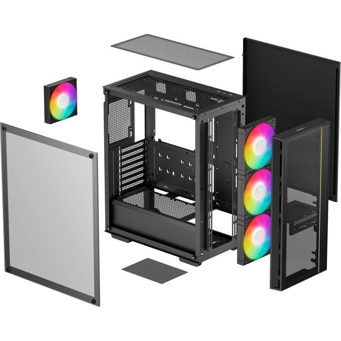 Корпус для ПК Deepcool Matrexx 55 Mesh V4 Black (R-MATREXX55-BKAGA4-G-4) изображение 11