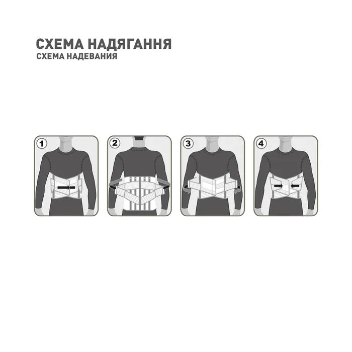Корсет MedTextile Корсет лікувально-профілактичний еластичний, розмір S, (4820137293269) изображение 5