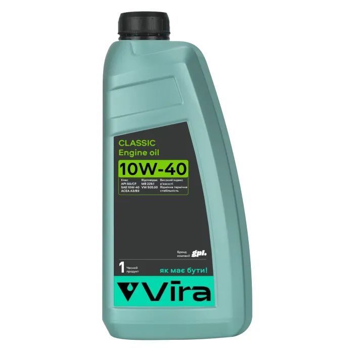 Моторное масло VIRA Classic 10W-40 4 л (VI0322)