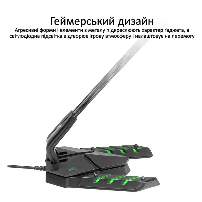 Микрофон Vertux Streamer-3 LED USB Black (streamer-3.black) изображение 3