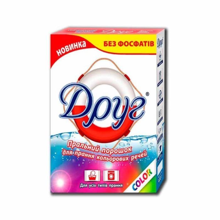 Стиральный порошок Друг Color 400 г (4820023366473)
