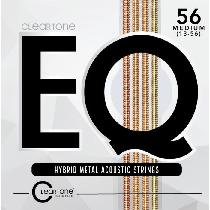 Струны для гитары Cleartone EQ Hybrid Metal Acoustic Medium (13-56) (7813)