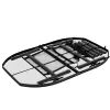 Туристический стол Bo-Camp Melrose Oval 120x80 cm Black/Wood look (1404220) изображение 3