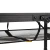 Туристический стол Bo-Camp Melrose Oval 120x80 cm Black/Wood look (1404220) изображение 6