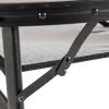 Туристический стол Bo-Camp Melrose Oval 120x80 cm Black/Wood look (1404220) изображение 7