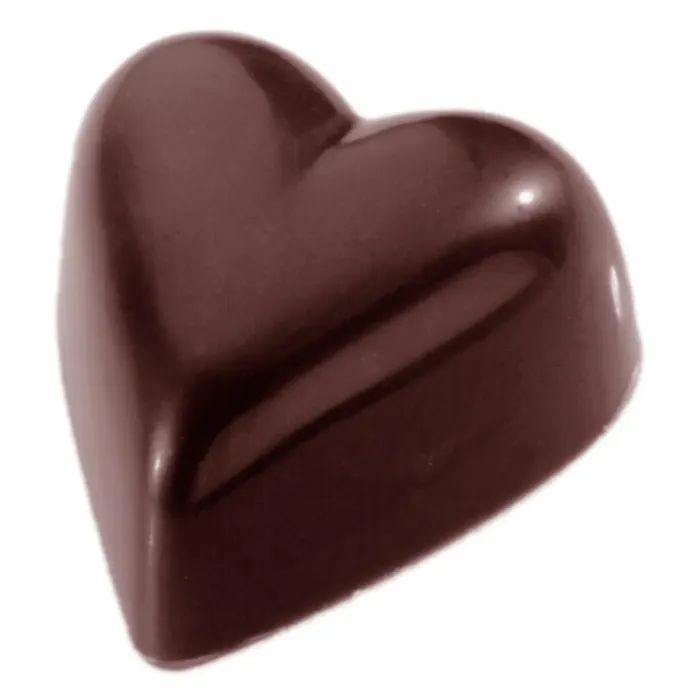 Форма для шоколада Chocolate World Серце 33x31x15 мм 11 г (1417 CW)