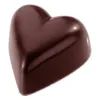 Форма для шоколада Chocolate World Серце 33x31x15 мм 11 г (1417 CW)