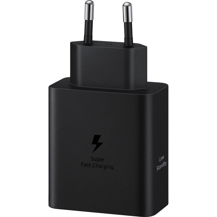 Зарядний пристрій Samsung 50W 2xUSB-С + cableUSB-C to USB-C 1.8m black (EP-T5020XBEGEU) зображення 2