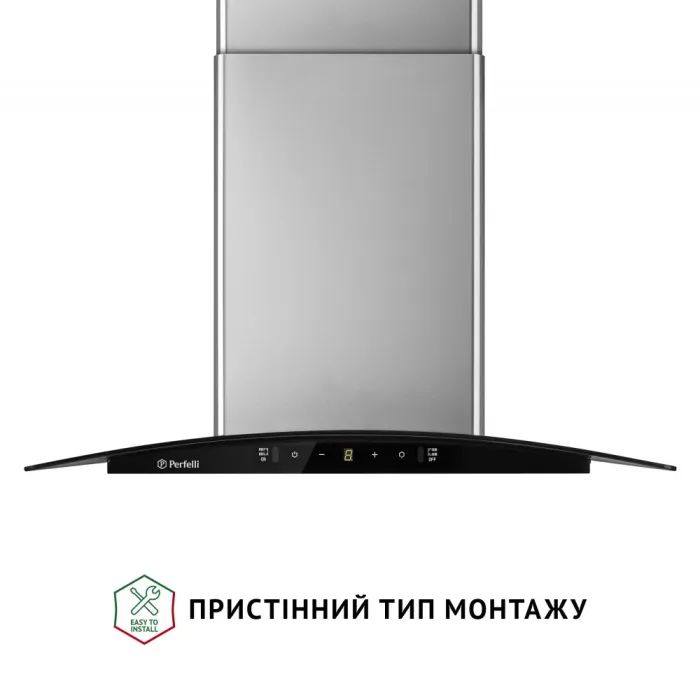 Витяжка кухонна Perfelli GRASSI 6PWX INOX зображення 2